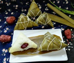 #甜粽VS咸粽，你是哪一党？#红枣粽的做法