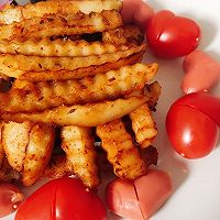 爱心狼牙土豆的做法图解4