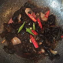 辣炒木耳