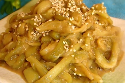 芝麻拌嫩茄