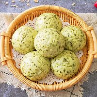 #带着美食出去浪#苜蓿菜馒头的做法图解13