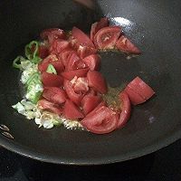 西红柿炒豆角的做法图解4