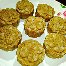 青稞片红枣葡萄干白米饭糕