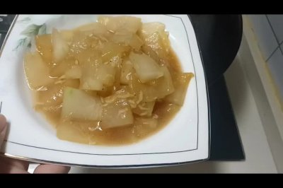 冬瓜炒虾皮