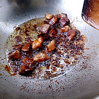 红烧肉炖南瓜芸豆的做法图解3