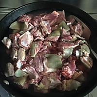 干锅羊肉的做法图解2