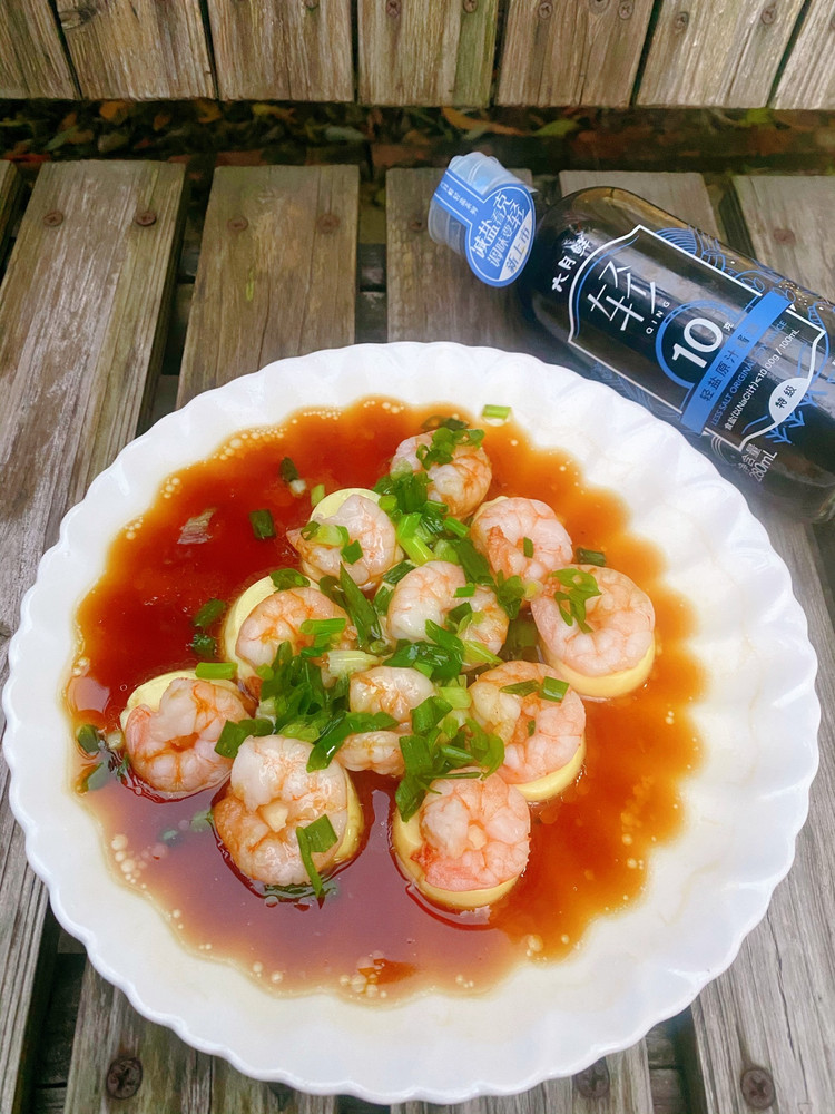 虾仁豆腐的做法