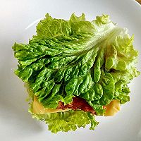 双层鸡排芝士汉堡#百吉福食尚达人#的做法图解17