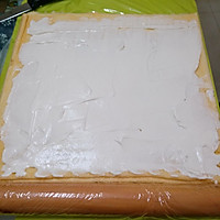 奶油夹馅蛋糕卷#熙悦食品低筋粉#的做法图解7