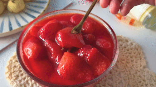 冰点草莓的做法图解8
