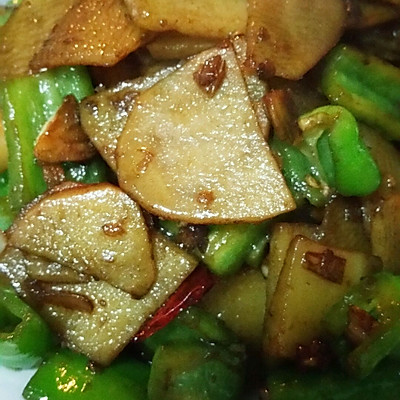青椒炒土豆