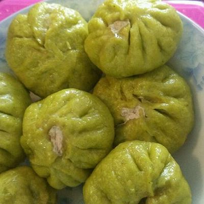 青菜肉包