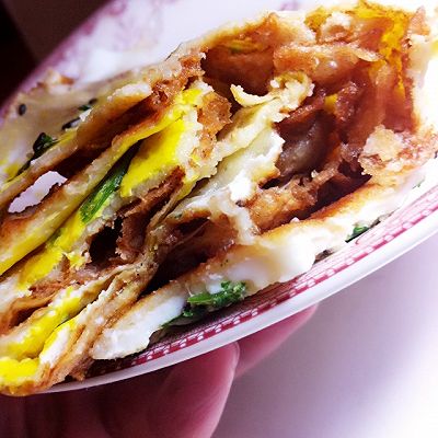 香喷喷自家摊煎饼