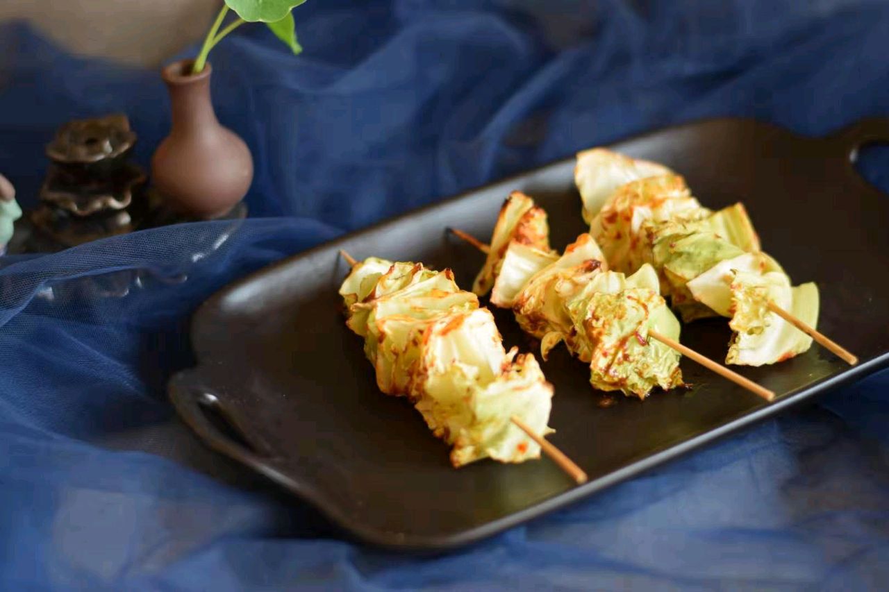 Grilled cabbage in oven