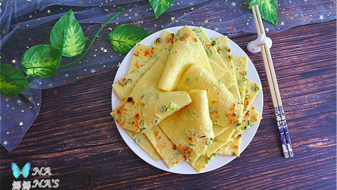 葱香鸡蛋饼