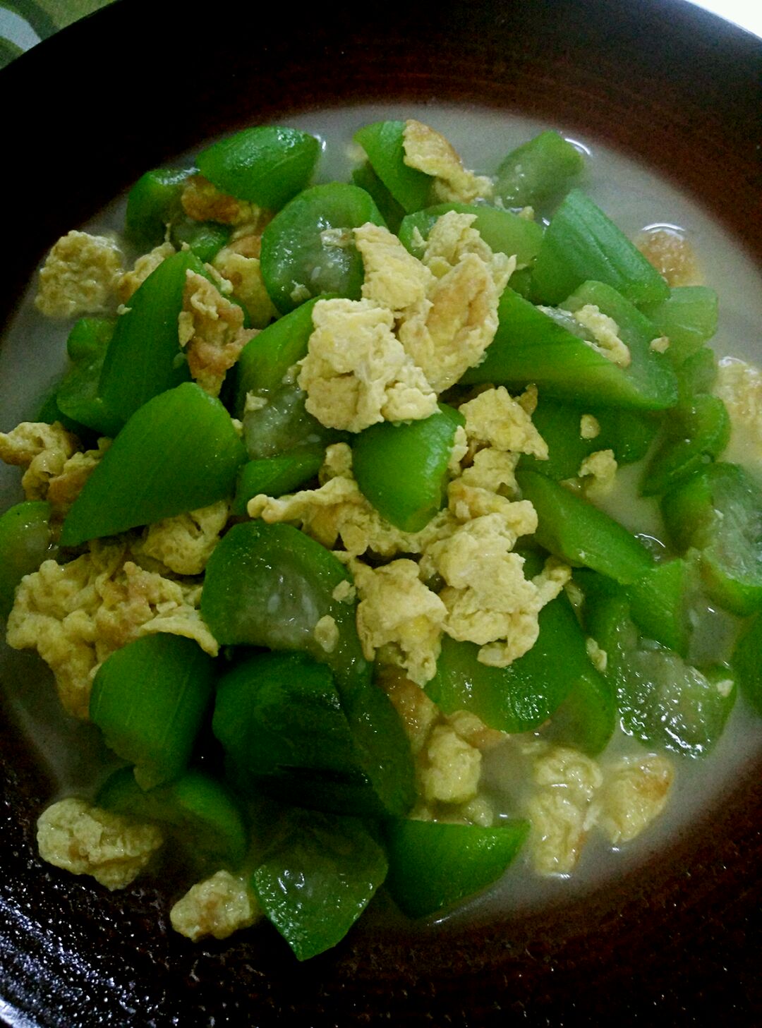 丝瓜炒鸡蛋的做法_菜谱_豆果美食