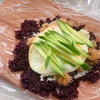 豪华版紫米饭团的做法图解6