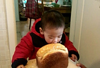 面包机甜土司面包的做法