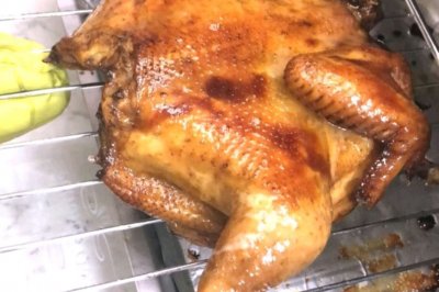 微波炉烤鸡