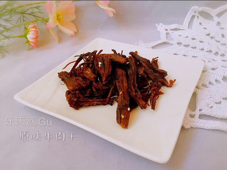 原味牛肉干的做法