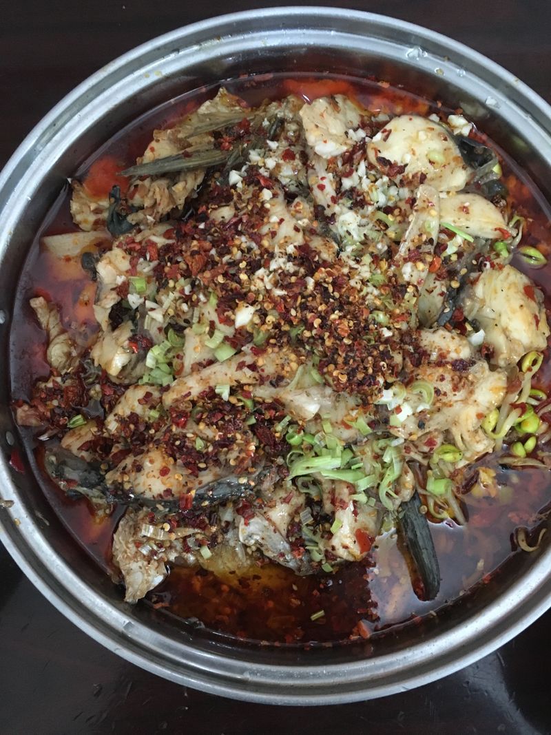 Boiled fish