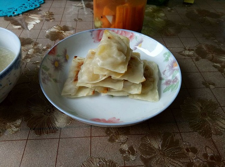 一人食:香蕉馅煎饺的做法