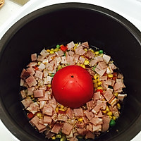 一只番茄芝士饭#福临门创意米厨#的做法图解6