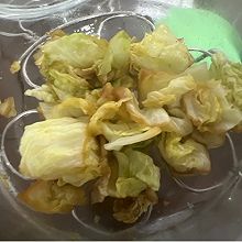 微波炉包菜 超简单