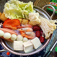 什锦鸡汤火锅#浓汤宝火锅英雄争霸赛#的做法图解12