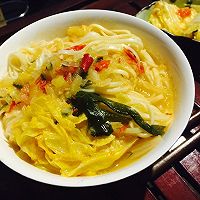 韩式泡菜面条汤的做法图解8