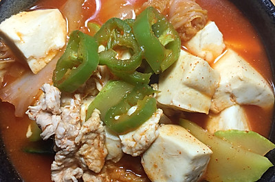 韩国泡菜汤无泡菜 电饭煲版