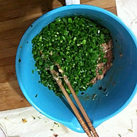 韭菜猪肉水饺的做法图解3