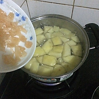 苹果柚子桂花甜汤的做法图解3