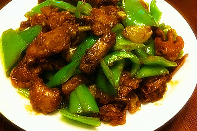 尖椒炒仔鸡