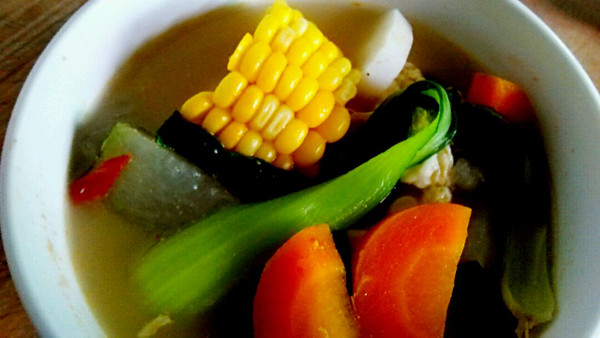玉米蔬菜汤