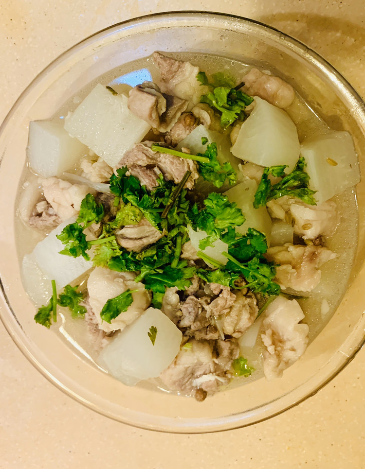 羊肉炖萝卜的做法