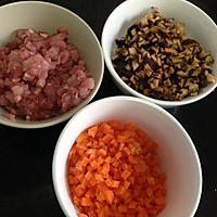 香菇猪肉糯米烧麦#元气挑战美一天#的做法图解3