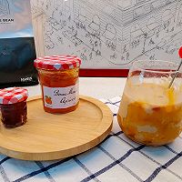 #蓓妮妈妈美味#夏日冰饮杏仁酱拿铁咖啡的做法图解8