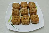 虾仁釀豆腐的做法