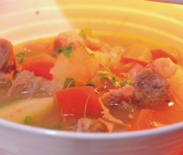土豆番茄牛腩汤 的做法