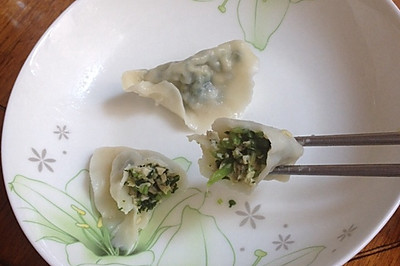 苘蒿素馅水饺