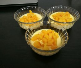 芒果布丁（不用任何添加剂不用烤箱）的做法
