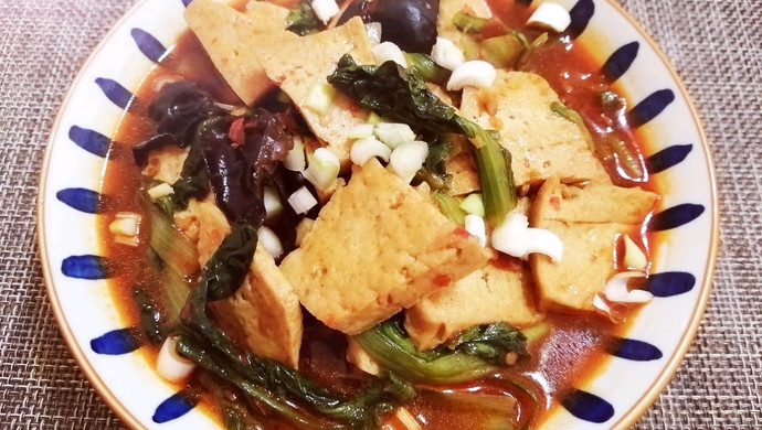 豆腐烧青菜——朴素又亲切的家常味道