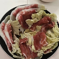 牛肉卷白菜豆腐锅的做法图解8