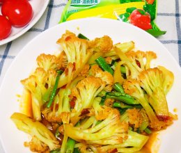 #轻食季怎么吃#清炒花菜的做法