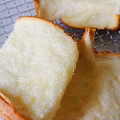 【北海道炼乳吐司】｜直接法也能让面包柔软如棉絮