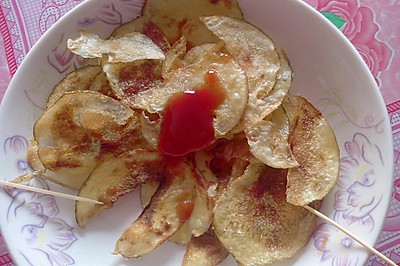 电饼铛制作薯片