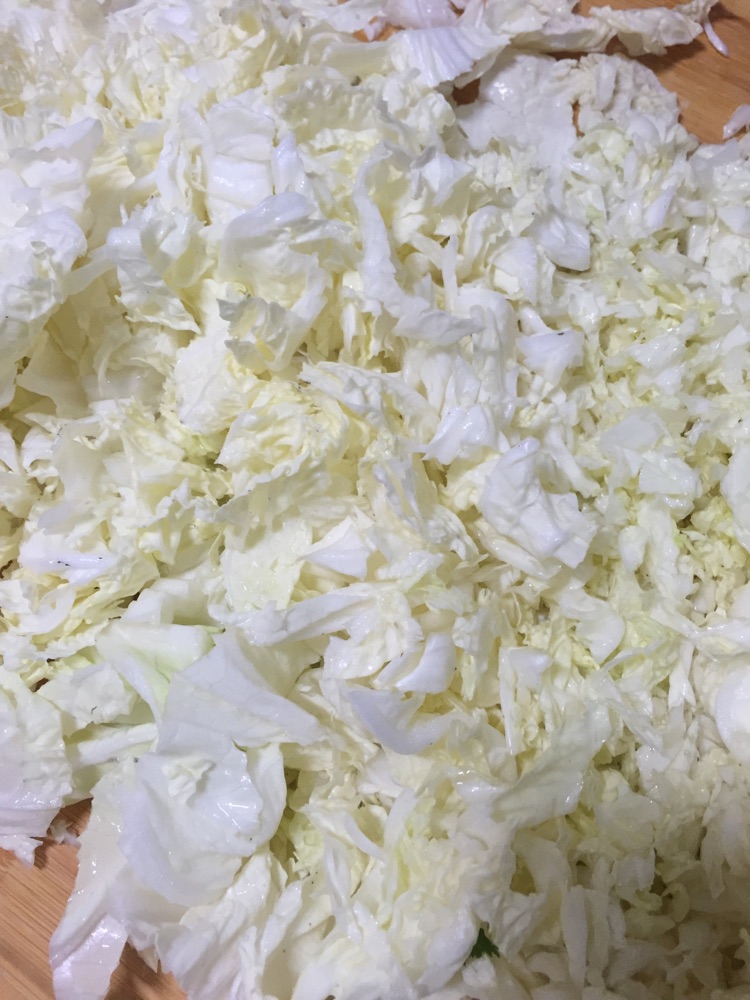 大白菜水饺的做法图解1