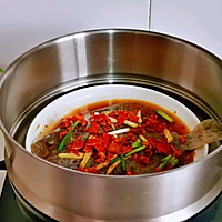 #我们约饭吧#脆椒蒸多宝鱼的做法图解7