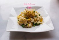 丁香鱼蛋炒饭#急速早餐#的做法